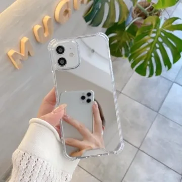 Stylish KEXAAR iPhone 12/12 Pro Mirror Case with Protection