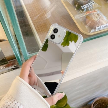 Stylish KEXAAR iPhone 12/12 Pro Mirror Case with Protection