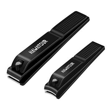 HAWATOUR Nail Clippers Set - Ergonomic & Durable Design