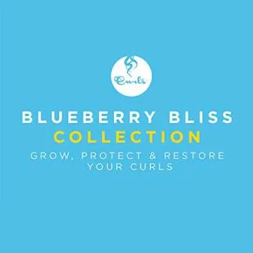 Curls Blueberry Bliss Reparative Leave In Conditioner, 8 Fl Oz (Pack of 2)