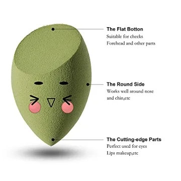 JLHT 5 Pcs Makeup Sponges for Flawless Application