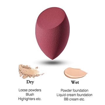 JLHT 5 Pcs Makeup Sponges for Flawless Application