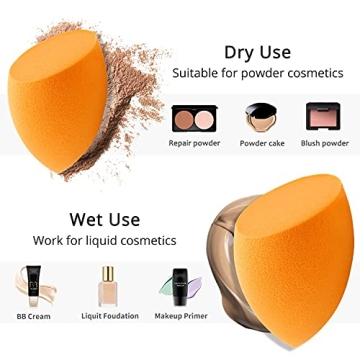JLHT 5 Pcs Makeup Sponges for Flawless Application