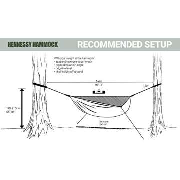 Hennessy Hammock - Explorer Deluxe Classic XL - Built Tough for Emergency Services