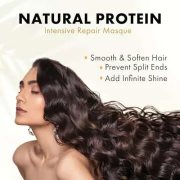 Sunny Isle Jamaican Castor Oil Intensive Repair Masque, Black, Coconut, 16 Fl Oz