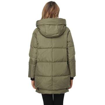 FADSHOW Women's Warm Thickened Down Jacket for Winter