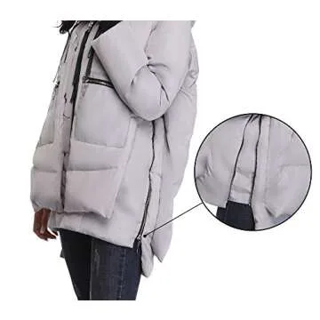 FADSHOW Women's Warm Thickened Down Jacket for Winter
