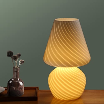 BSOD Taller Mushroom Lamp for Cozy Vintage Home Decor