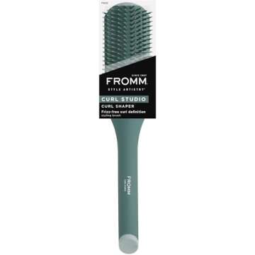 Fromm Professional Curl Studio Curl Shaper Brush for Curly Hair Styling and Definition