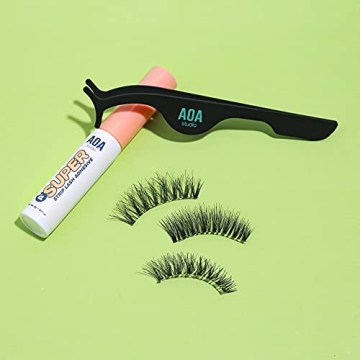 AOA Studio 6 Pairs Scarlette Natural False Eyelashes Kit