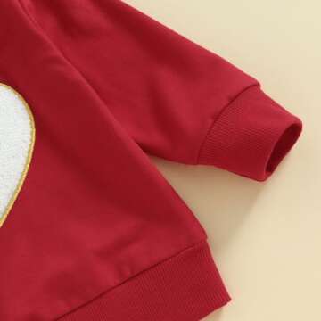 Trendy Eadrioss Baby Valentine Outfit for Boys & Girls