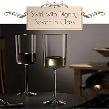 Square Wine Glasses for Elegant Occasions - BENETI