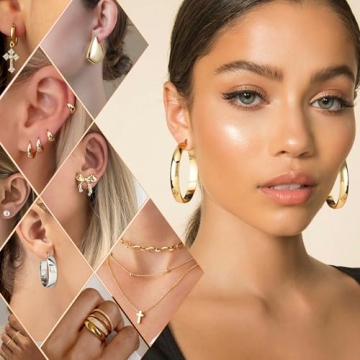 DORANA Christmas Jewelry Advent Calendar for Women 2024