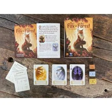 Fox in the Forest Card Game for 2 Players - Compact & Fun