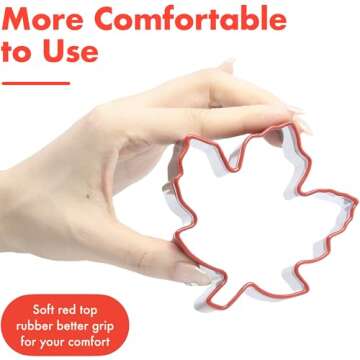 Thanksgiving Cookie Cutters Set - 3 Sizes for Festive Baking