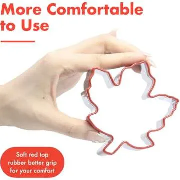 Thanksgiving Cookie Cutters Set - 3 Sizes for Festive Baking