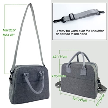 Stylish Mziart Insulated Lunch Bag for Work and Picnics