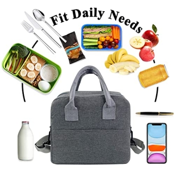 Stylish Mziart Insulated Lunch Bag for Work and Picnics