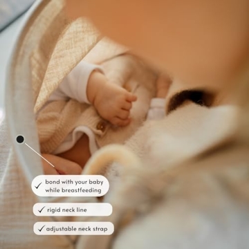 Stylish Muslin Nursing Cover for Breastfeeding Comfort