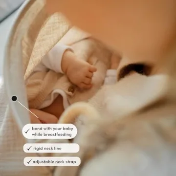 Stylish Muslin Nursing Cover for Breastfeeding Comfort