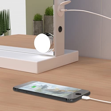 Fenair Vanity Mirror with USB Charger and Adjustable Lights