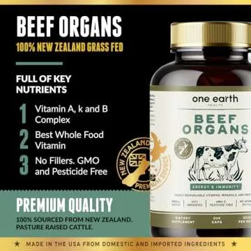New Zealand Grass Fed Organ Meats – Nutrient-Rich Supplement