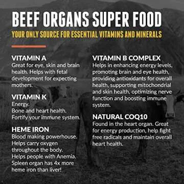 New Zealand Grass Fed Organ Meats – Nutrient-Rich Supplement
