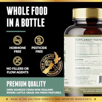 New Zealand Grass Fed Organ Meats – Nutrient-Rich Supplement