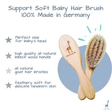 Super Soft Baby Hair Brush Ideal for Delicate Hair Care