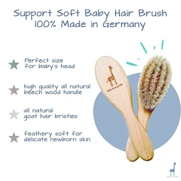 Super Soft Baby Hair Brush Ideal for Delicate Hair Care