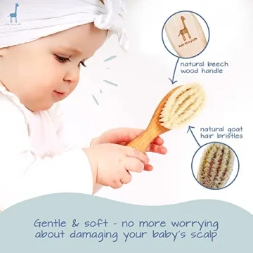 Super Soft Baby Hair Brush Ideal for Delicate Hair Care
