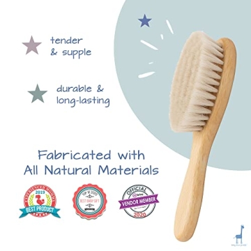 Super Soft Baby Hair Brush Ideal for Delicate Hair Care