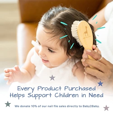 Super Soft Baby Hair Brush Ideal for Delicate Hair Care