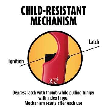 BIC Multi-Purpose Classic Edition Lighter & Flex Wand Lighter, Ideal Fireplace and Candle Lighters, Assorted Colors, 4 Pack (Colors May Vary)
