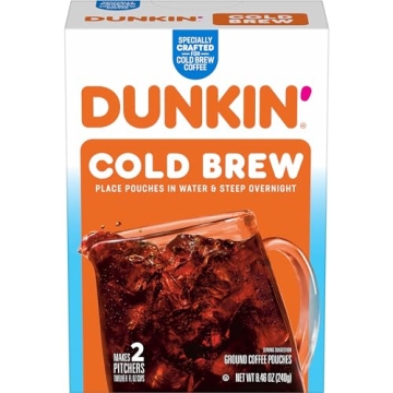Dunkin Cold Brew Coffee Packs Smooth Bold Flavor 6 Boxes