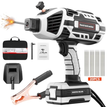 Saker Portable Electric Welding Machine - 110V Handheld Welder with 5 Current Settings