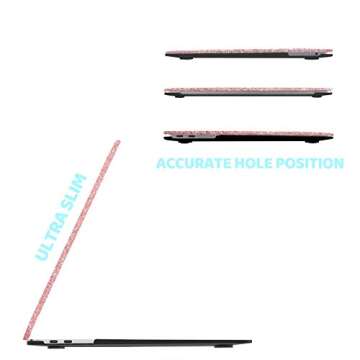 B BELK Compatible with MacBook Pro 16 inch Case 2021 Release A2485 M1 Pro/Max Chip, Plastic Hard Shell Case with Keyboard Cover + Screen Protector for New MacBook Pro 16'' with Touch ID