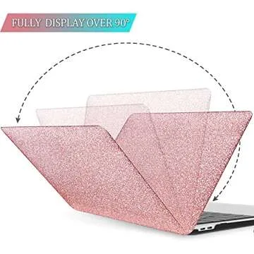 Rose Gold Hard Shell Case for MacBook Pro 16 Inch
