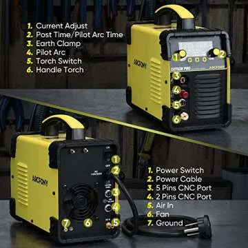 CUT53N Pro 53 Amps Plasma Cutter for CNC Cutting