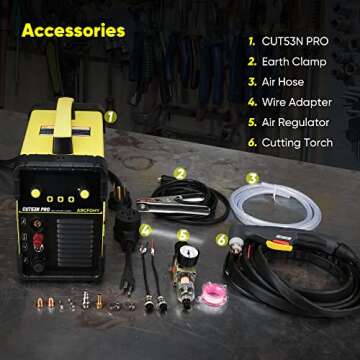 CUT53N Pro 53 Amps Plasma Cutter for CNC Cutting