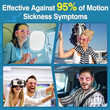 Hion Travel Sickness Relief Glasses for Adults