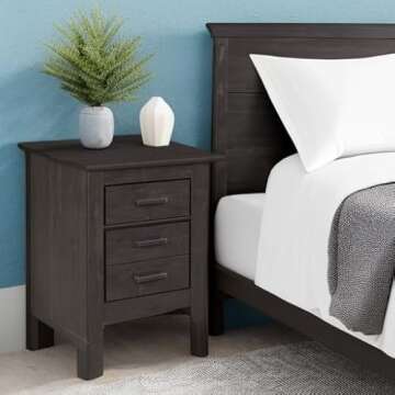 Signature Design by Ashley Brinxton Urban Contemporary 2 Drawer Nightstand