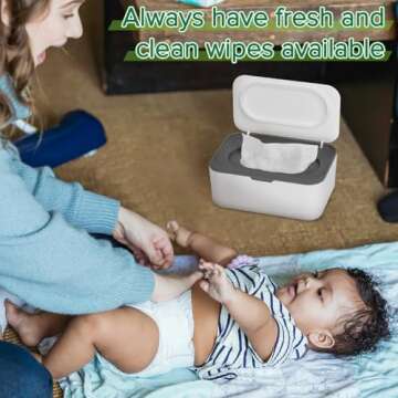 Flenpptly Wipes Dispensing Case - Easy, Stylish & Effective