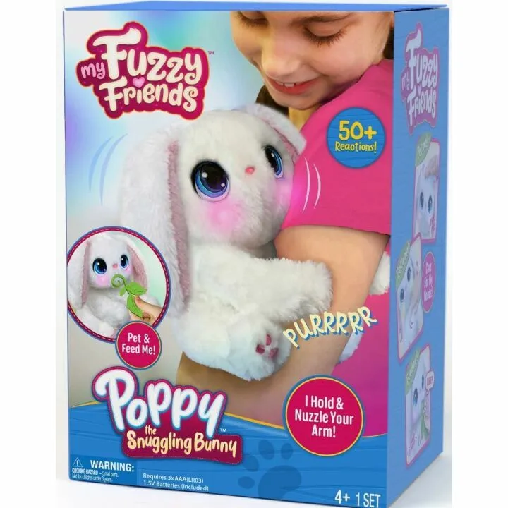 Poppy the Snuggling Bunny - Your Cozy Cuddle Buddy