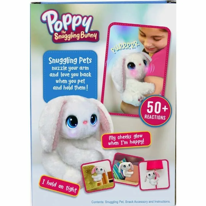 Poppy the Snuggling Bunny - Your Cozy Cuddle Buddy