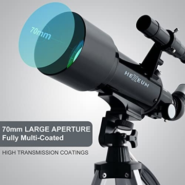 Explore the Night Sky with Our 70mm Telescope - Perfect for All