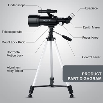Explore the Night Sky with Our 70mm Telescope - Perfect for All