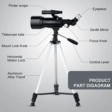 Explore the Night Sky with Our 70mm Telescope - Perfect for All