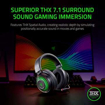 Razer Kraken Ultimate – USB Gaming Headset for Immersive Gaming Experience