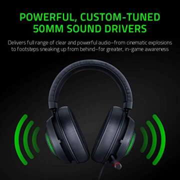 Razer Kraken Ultimate Gaming Headset with Surprising Sound